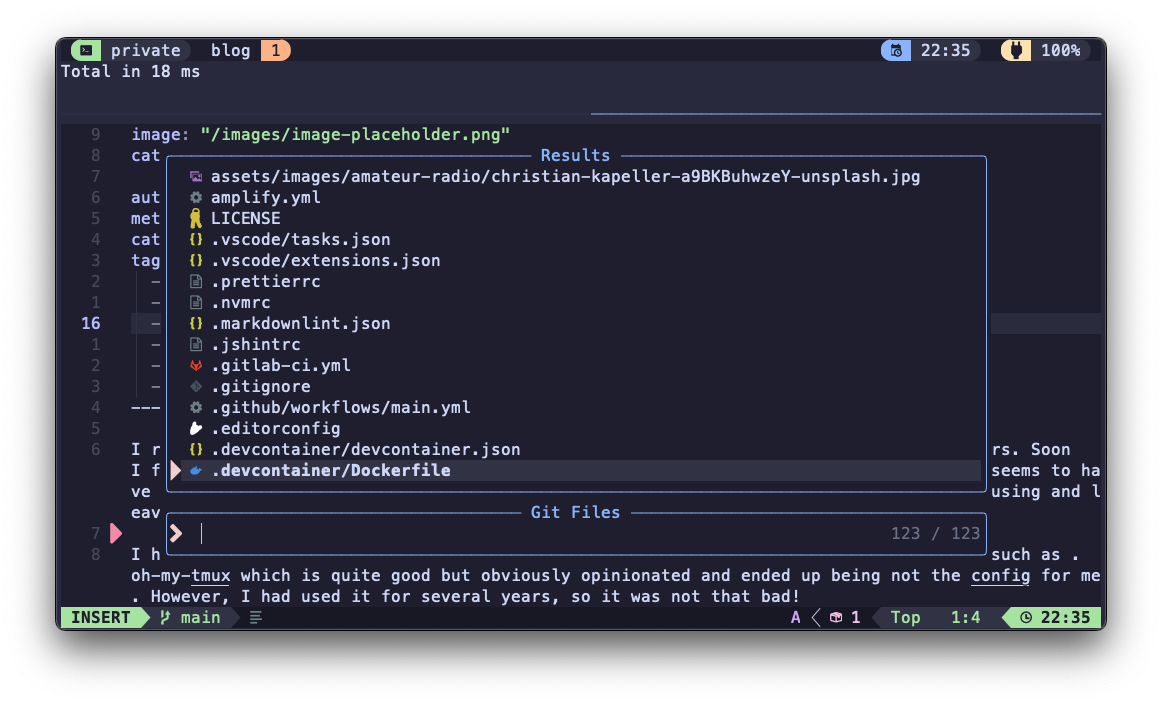 file opening dialouge with fuzzy search